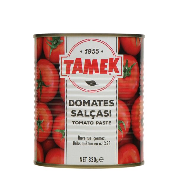 Tamek Domates Salçası Teneke 830 Gr