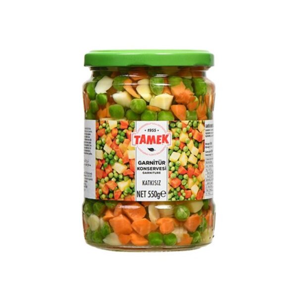 Tamek Garnitür Konsrve Cam 550 Gr