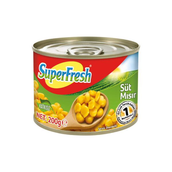 SuperFresh Süt  Mısır Konserve 200 Gr Adet