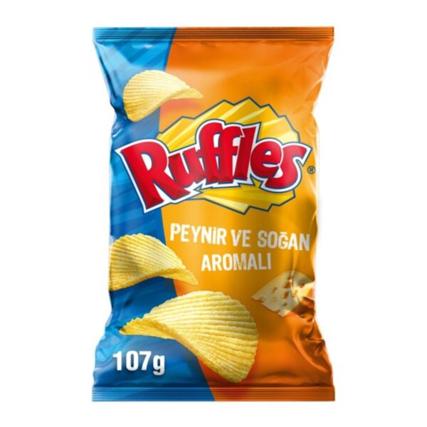 Ruffles Peynir  ve Soğan Aromalı Patates Cips 100 Gr