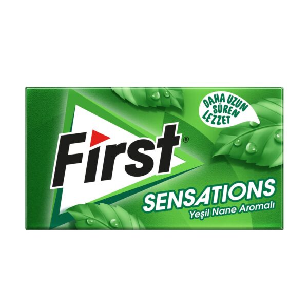 Fırst Fresh Yeşil Nane Aromalı Şekersiz Sakız 27 Gr