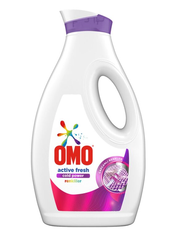 Omo Active Fresh Sıvı Çamaşır Deterjanı Renkliler 1,690 L