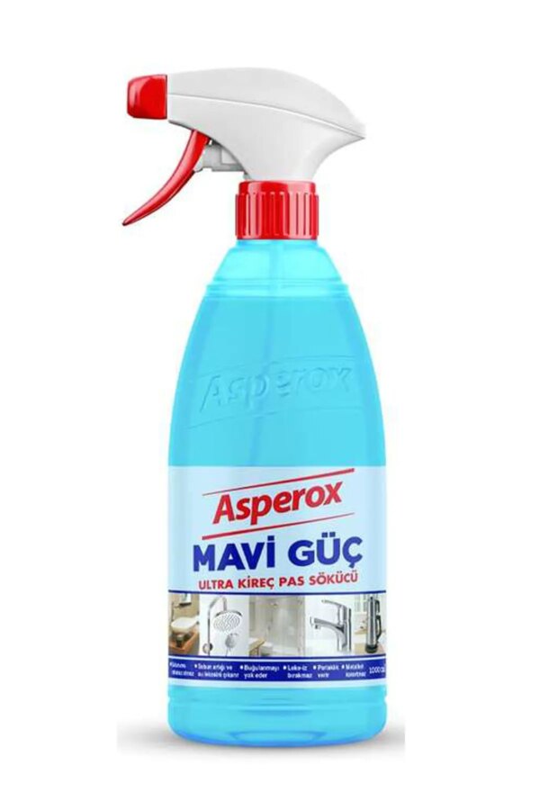 Asperox Mavi Güç Ultra Kireç,Pas Sökücü 1000 Ml