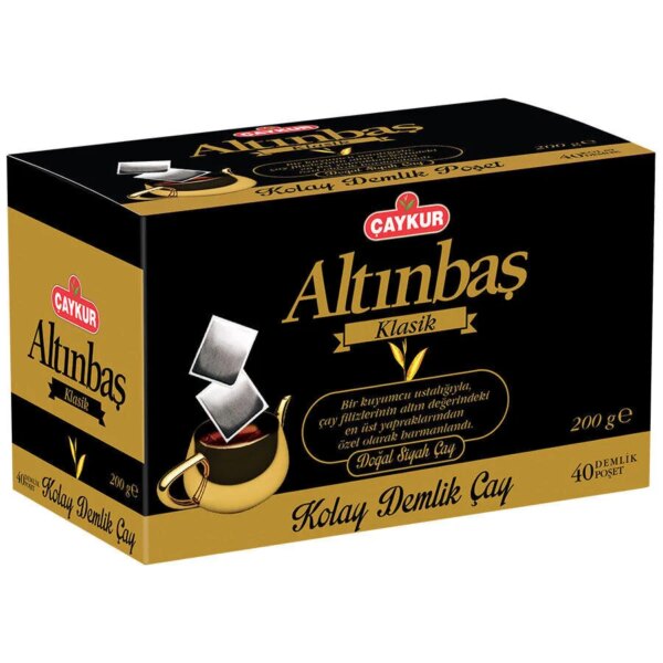 Çaykur Altınbaş Demlik Poşet Çay 40  Adet 200 Gr
