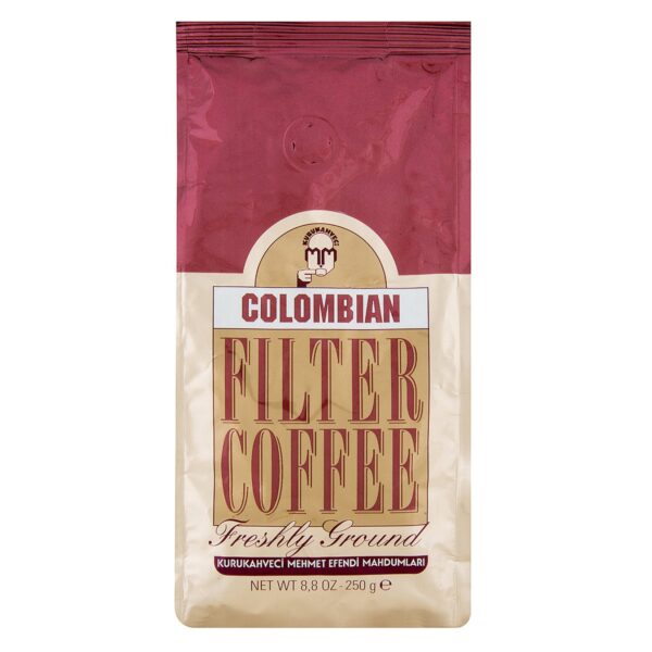 Kurukahveci Mehmet Efendi  Filtre Kahve Colombia 250 Gr