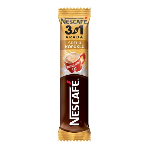 Nescafe 3ü1 Arada Sütlü Köpüklü 17,5 Gr
